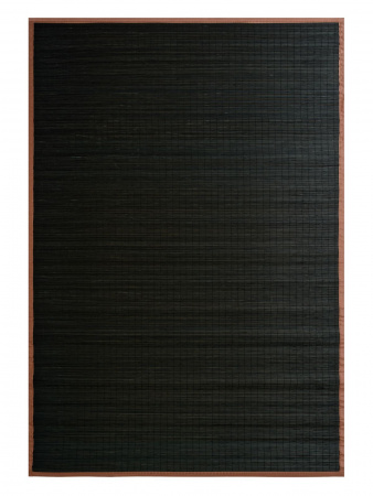 Ковер бамбук, 122х 183, черный