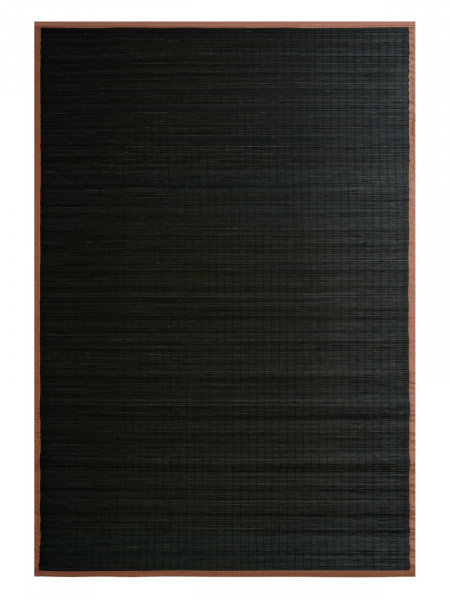 Ковер бамбук, 122х 183, черный